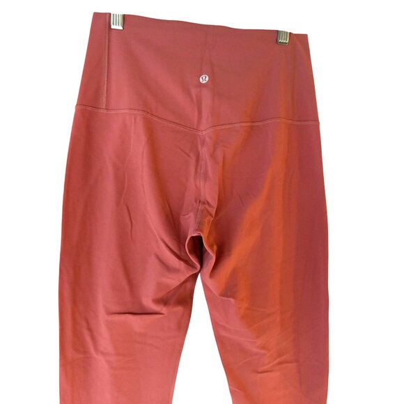 Lululemon Unlimit High-Rise Tight 25" Leggings Keyhole Brier Rose Size 8 - Picture 5 of 10